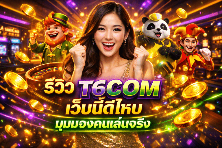 รีวิว T6COM เว็บนี้ดีไหม มุมมองคนเล่นจริง